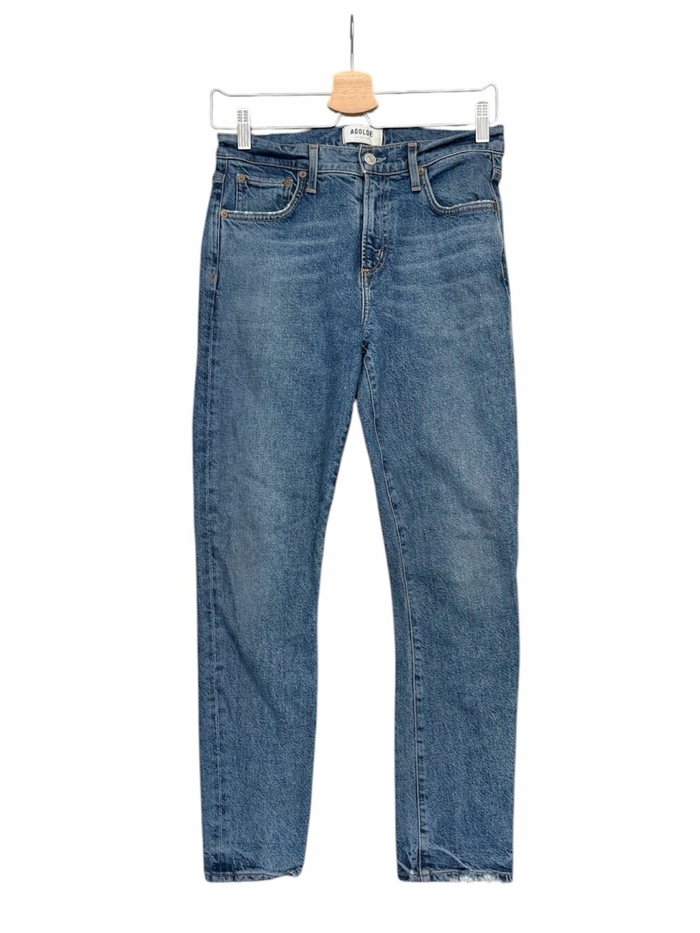 AGOLDE Mid Rise Straight Leg Jeans Size 26